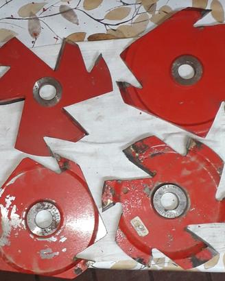 Set frese Widia da toupie per infissi