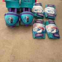 Pattini per bambini regolabili frozen