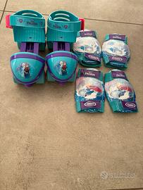 Pattini per bambini regolabili frozen