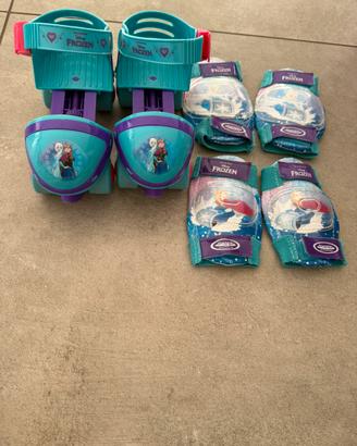 Pattini per bambini regolabili frozen