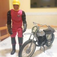 Big Jim Motociclista con Moto Honda