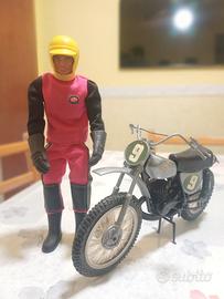 Big Jim Motociclista con Moto Honda