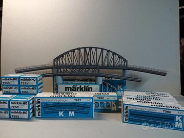 Marklin accessori ponte rampe pilastri 