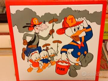  originale quadretto in ceramica DISNEY