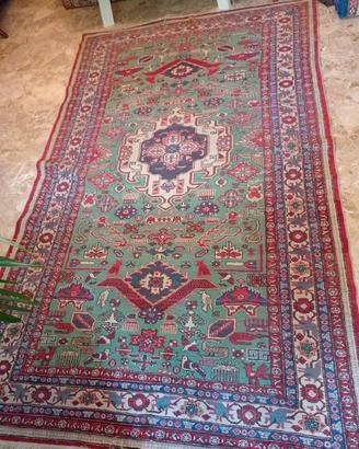 Tappeto orientale Ardebil 160x280 cm verde acqua