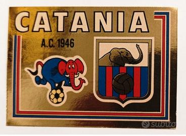 Panini 1973/74 - Scudetto Oro Catania con velina