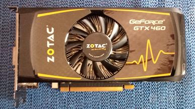 SCHEDA VIDEO ZOTAC NVIDIA GEFORCE GTX460SE 1GB