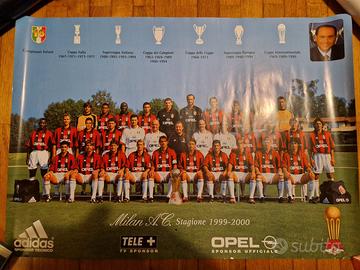 Maxi Poster Milan 1995/96 - 1999/2000