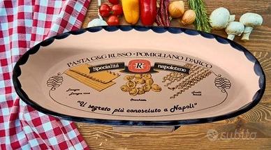 Teglia Ceramica Pastificio Russo
