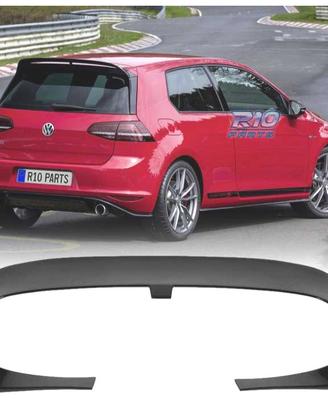 SPOILER ALETTONE VOLKSWAGEN VW GOLF 7 7.5 LOOK CLU