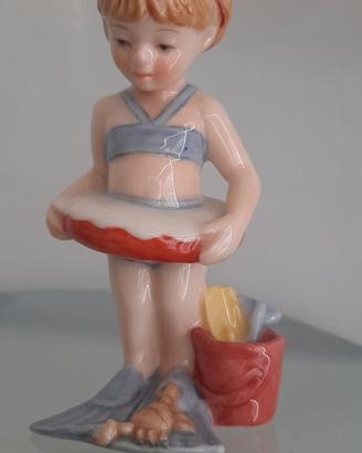 bambina al mare