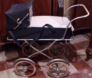 Carrozzina INGLESINA GIORDANI Vintage anni '70 Blu