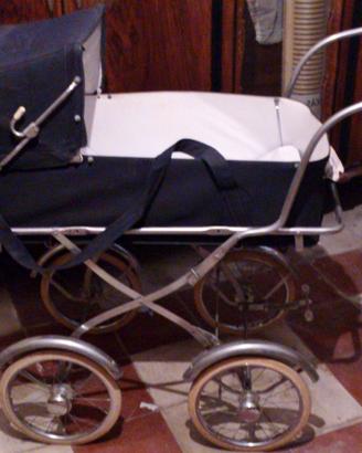 Carrozzina INGLESINA GIORDANI Vintage anni '70 Blu