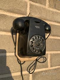 Telefono antico di bachelite da collezione