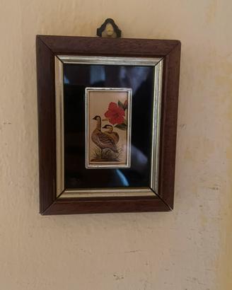 Dipinto a mano su foglio d’oro 24 carati