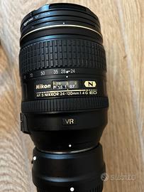 Nikon Nikkor afs 24-120 f 1:4