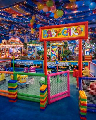 Circuito con Baby Cars per Sfide, Gare ed Eventi