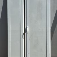 Box Copri caldaia bianco in Alluminio con sponda