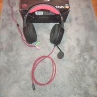 CUFFIE GAMING GXT322 CARUS CON MICROFONO FLESSIBIL
