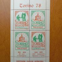 Francobollo Torino 78 Sindone 