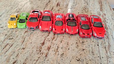 set di 8 macchine burago