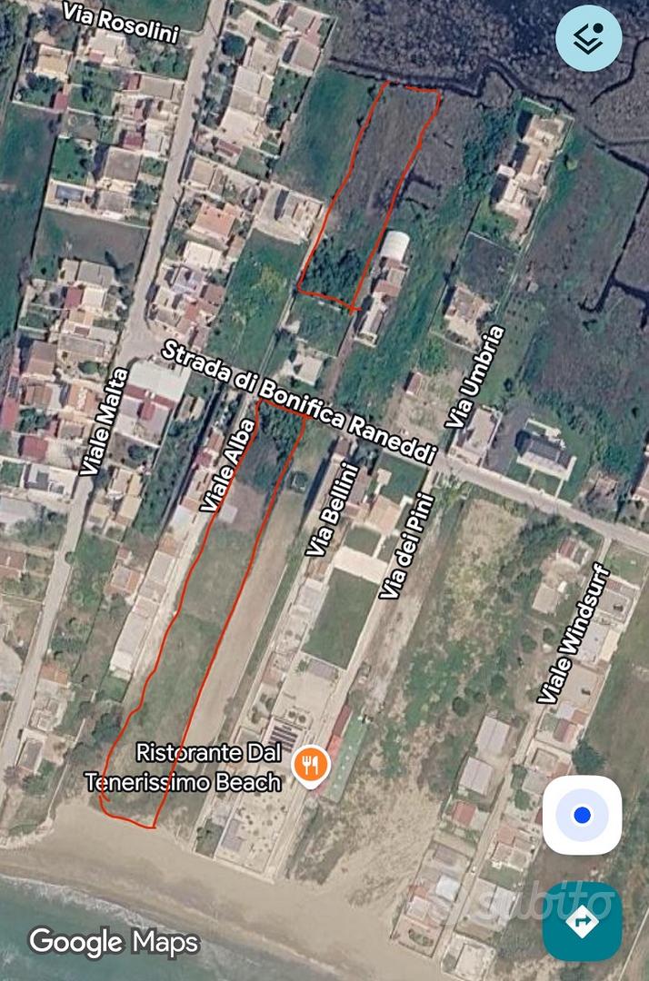 Terreno Edificabile davanti mare Pachino Granelli - Vista 2