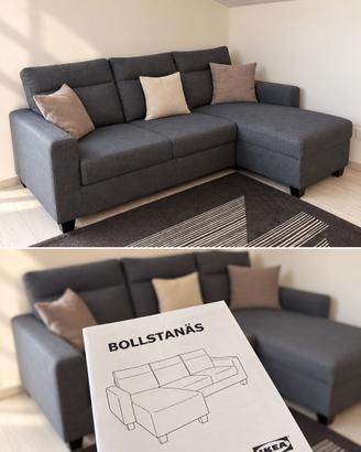 Divano IKEA con penisola – grigio