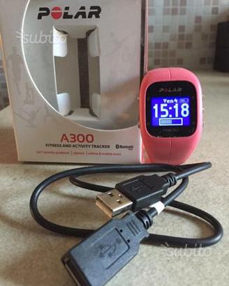 Polar A300 sportwatch Rosa
