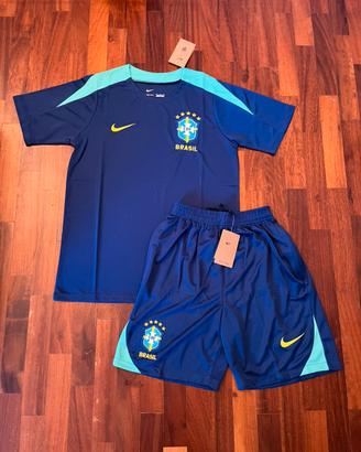 Completo Allenameto Brazile Maglia da calcio Brasi