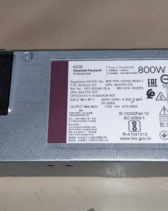 power supply Part Number 865438-B21