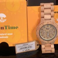 Orologio Green Time in legno
