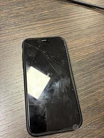 IPHONE XR 64GB CON DISPLAY DA SOSTITUIRE FUNZIONAN