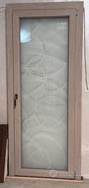 Portafinestra pvc effetto legno