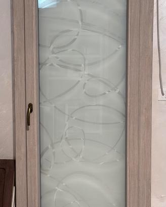 Portafinestra pvc effetto legno