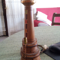 Lampada notturna vintage , velour