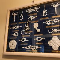 Quadro con nodi da marinaio 