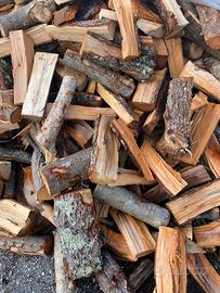 Legna da ardere mista castagno oppure solo quercia