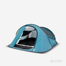 Tenda campeggio 2 seconds blu | 3 posti