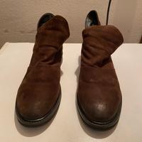 Stivaletti camoscio marrone 37.5