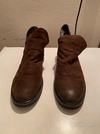 Stivaletti camoscio marrone 37.5