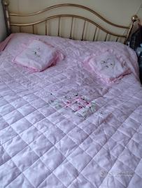 Trapunta leggera matrimoniale Le Rose 