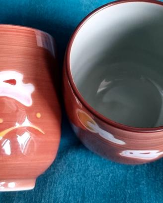 Coppia tazzine giapponesi - ceramica Arita