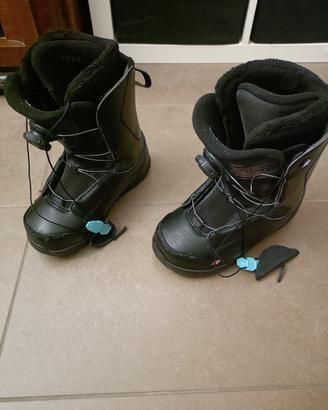 scarponi snowboard 38 k2 boa