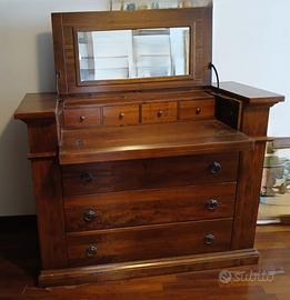 Como' credenza toilette legno arte povera