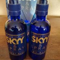 Skyy & Spray dry blue e sweet blue