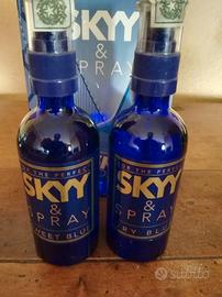 Skyy & Spray dry blue e sweet blue