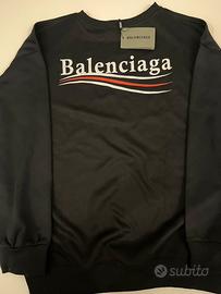 Felpa Balenciaga Nera Taglia L