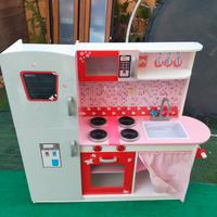 cucina legno bambini