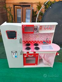 cucina legno bambini