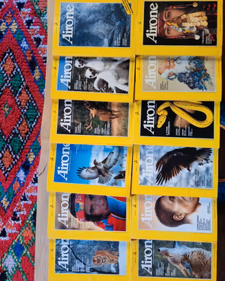 Rivista AIRONE 1984 - Annata Completa 12 Numeri )